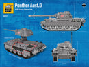 Build Army BA0171 WW2 German Panther Ausf.D tank