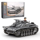 Build Army BA0142 WW2 German StuG III Ausf.G Tank Destroyer
