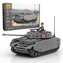Build Army BA0161 WW2 German Panzer IV Ausf. H