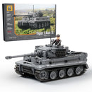 Build Army BA0181 WW2 German Tiger 1 Ausf.E tank