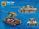Build Army BA0182C WW2 German King Tiger (Camouflage)