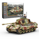 Build Army BA0182C WW2 German King Tiger (Camouflage)