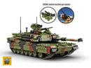 Build Army BAM003 Abrams M1A2 Main Battle Tank