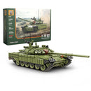 Build Army BAM004 T72B Main Battle Tank