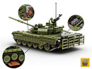 Build Army BAM004 T72B Main Battle Tank