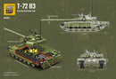Build Army BAM004 T72B Main Battle Tank