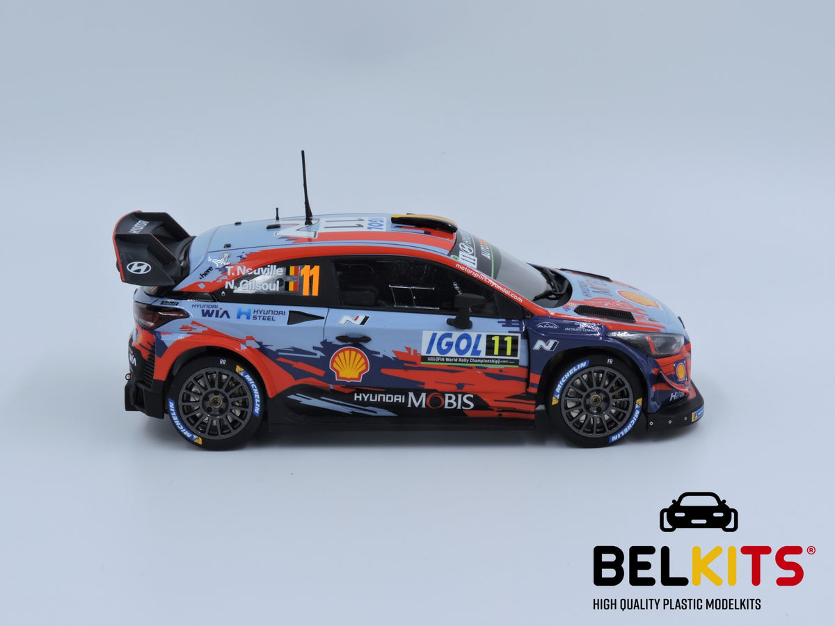 Belkits 014 1/24 Hyundai i20 Coupe WRC Tour de Corse 2019