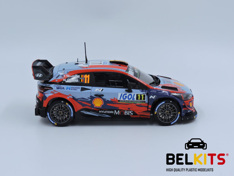 Belkits 014 1/24 Hyundai i20 Coupe WRC Tour de Corse 2019