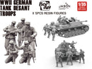 Border Model  BR005 1/35 WW2 German Tank Desant Troops - 5 figures