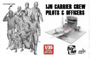 Border Models BR006 1/35 IJN Carrier Crew Pilots & Officers Resin Figures set (8 figures) for Akagi