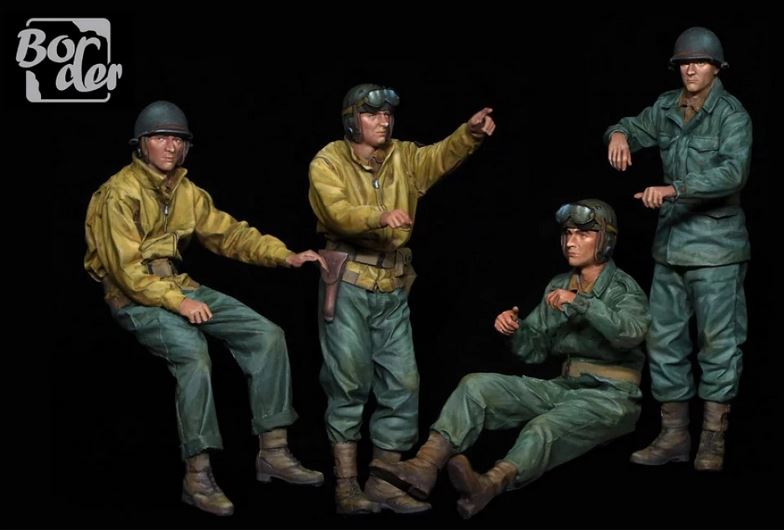 Border Models BR007 1/35 WW II U.S Tank Crew