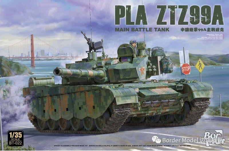 Border Models BT-22 1/35  PLA ZTZ99A Main Battle Tank