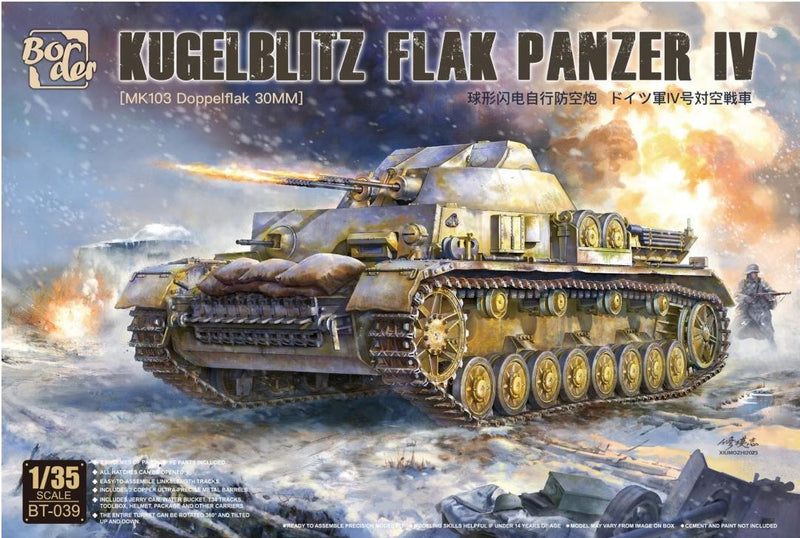 Border Models BT039 1/35   3cm Flakpanzer IV "Kugelblitz"