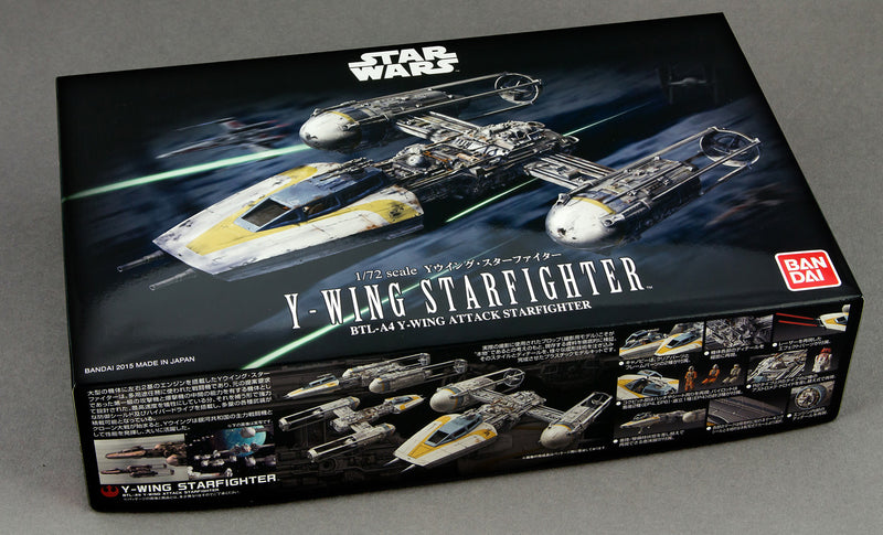 BANDAI 1209 1/72 STAR WARS Y Wing Starfighter - Main Image