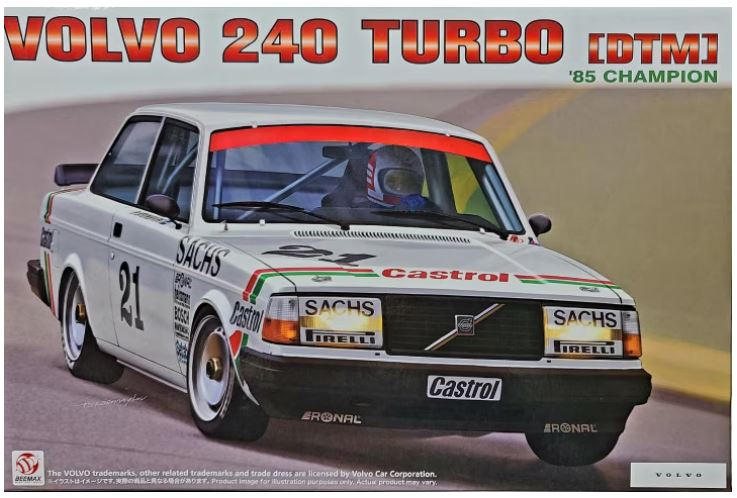 Beemax Model Kits 24027 1/24 Volvo 240 Turbo [DTM] '85 Champion