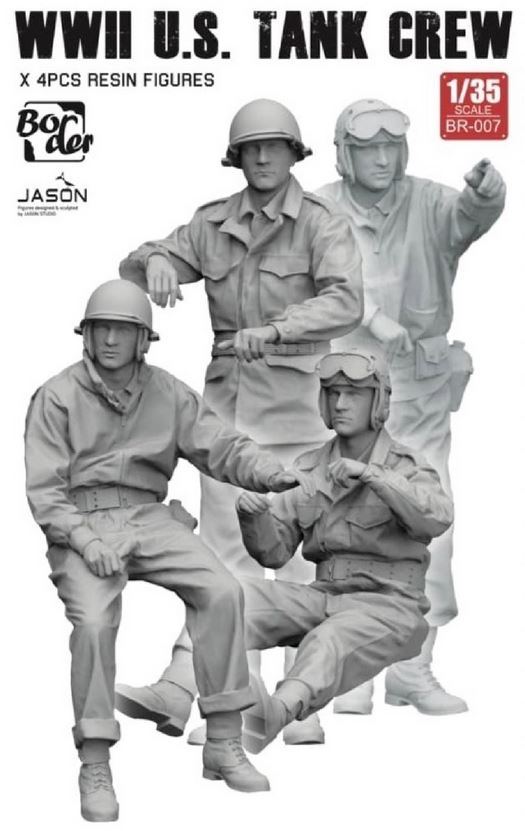 Border Models BR007 1/35 WW II U.S Tank Crew