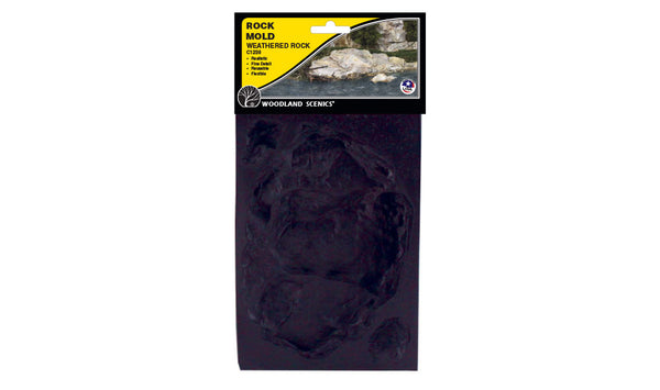 Woodland Scenics C1238 Weathered Rock Mold