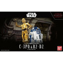 BANDAI 2393011 1/12 Star Wars C-3PO & R2-D2