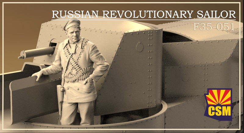 Copper State Models F35051 1/35 Russian Revolutionary Sailor