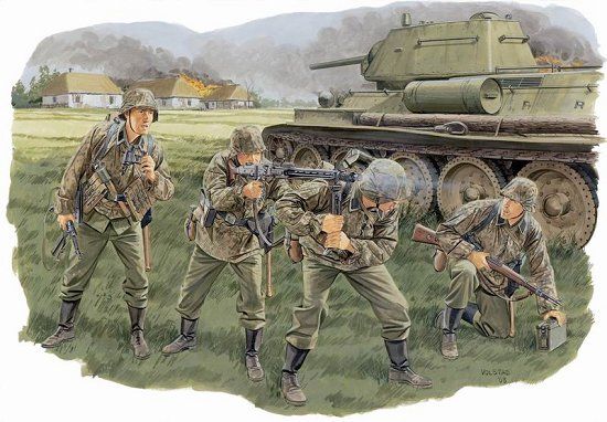 Dragon 6159 1/35 Panzergrenadier, LAH Division (Kursk 1943)