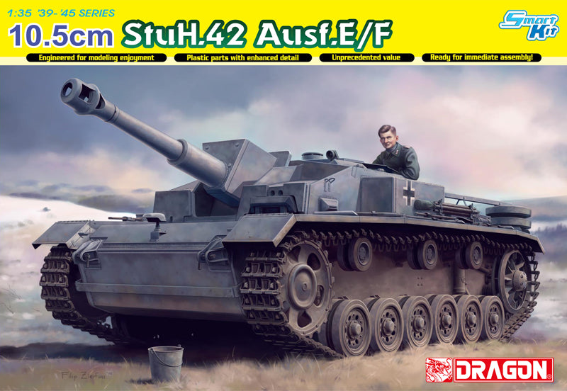 Dragon 6834 1/35 10.5cm StuH.42 Ausf.E/F - Smart Kit