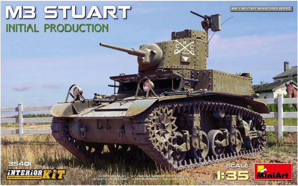 Miniart 35401 1/35 M3 Stuart Initial Prod. (INTERIOR KIT)