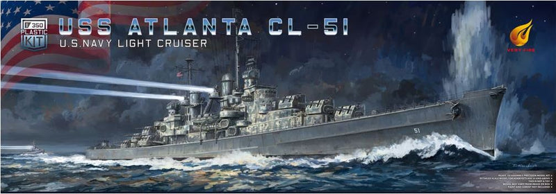 Very Fire VF350922 1/350 USS ATLANTA US NAVY LIGHT CRUISER