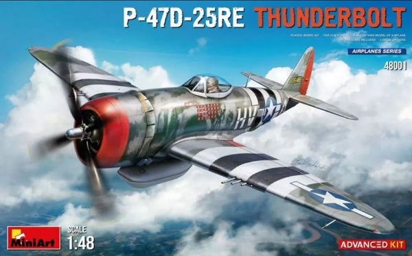 Miniart 48001 1/48 Republic P-47D-25RE Thunderbolt - Advanced Kit