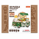 Robotime TGS07 Leo's Coffee Truck DIY Wooden 3D Puzzle