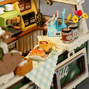 Robotime TGS07 Leo's Coffee Truck DIY Wooden 3D Puzzle