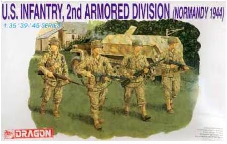 Dragon 6120 1/35 U.S. Infantry, 2nd Armored Division (Normandy 1944)