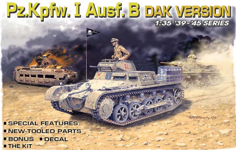 Dragon 6207 1/35 Pz.Kpfw.I Ausf.B, DAK Version