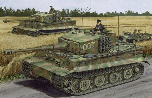 Dragon 6800 1/35 Tiger I Late Production Wittmann's Last Tiger Special