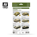 Vallejo 78.401 AFV Painting System: Dunkelgelb German Dark Yellow