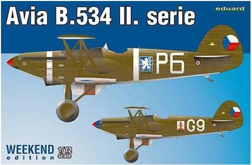 Eduard 7448 1/72 Avia B-534 II, Serie