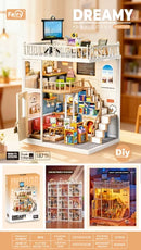 Fairy Care FC-DBS8015 DIY "Dreamy Bay-Scene" – Book Cafe two-story