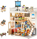 Fairy Care FC-DBS8015 DIY "Dreamy Bay-Scene" – Book Cafe two-story