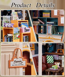 Fairy Care FC-DBS8015 DIY "Dreamy Bay-Scene" – Book Cafe two-story