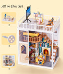 Fairy Care FC-DBS8015 DIY "Dreamy Bay-Scene" – Book Cafe two-story