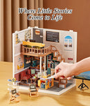 Fairy Care FC-DBS8015 DIY "Dreamy Bay-Scene" – Book Cafe two-story