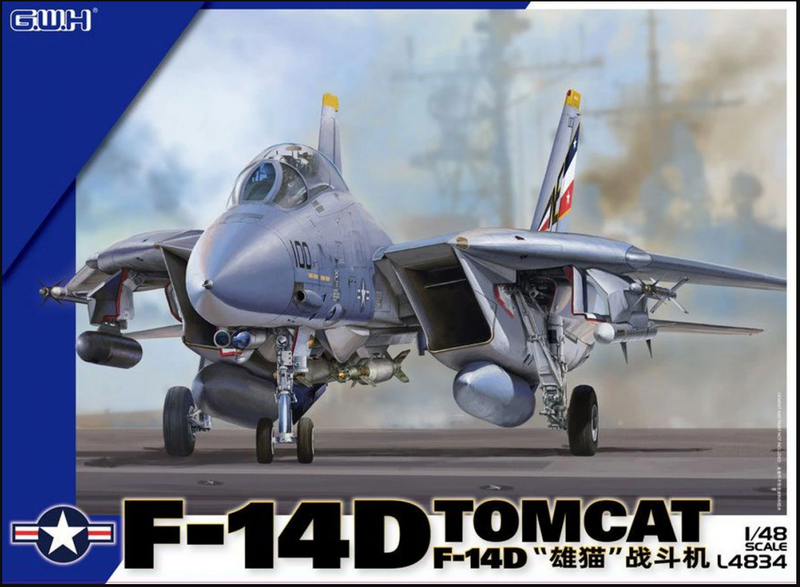 Great Wall Hobby L4834 1/48 US Navy F140 Tomcat