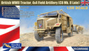 Gecko Models 35GM0066 1/35 British WWII Tractor, 4x4 Field Artillery C8 MK.II Late