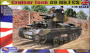 Gecko Models 35GM0004 1/35 Cruiser Tank Mk. I CS, A9 Mk.ICS