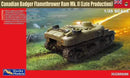 Gecko Models 35GM0077 1/35 Canadian Badger Flamethrower Ram Mk II