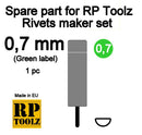 RP Toolz RP-RV-SP07 Rivets maker set - Replacement part 0,7mm