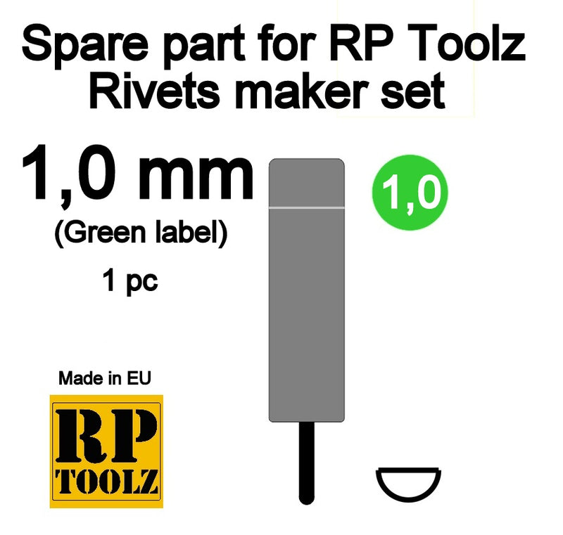 RP Toolz RP-RV-SP10 Rivets maker set - Replacement part 1.0mm