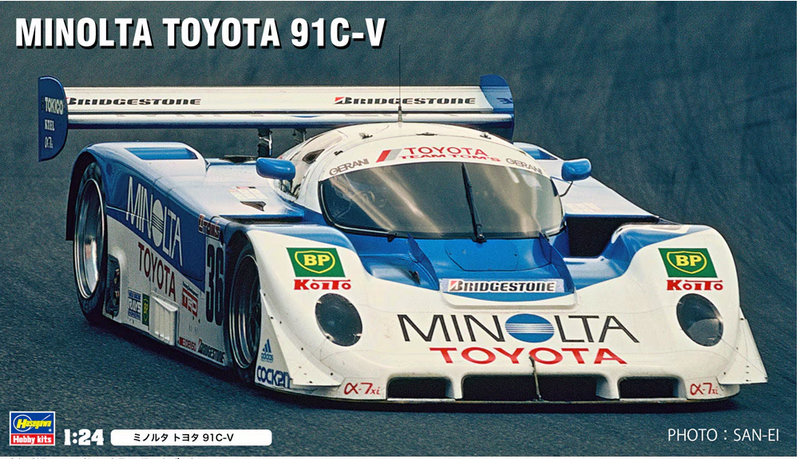 Hasegawa 21156 1/24 Minolta Toyota 91C-V