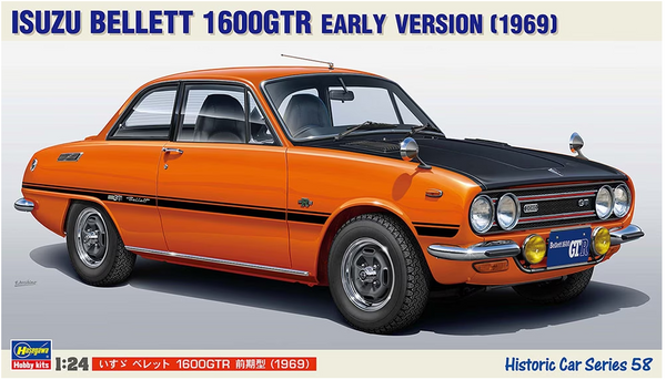 Hasegawa 21158 1/24 Isuzu Bellett 1600GTR Early Version (1969)