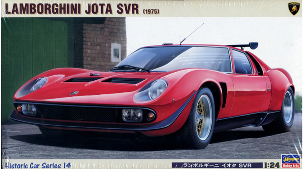 Hasegawa 21214 1/24 Lamborghini Jota SVR (1975)