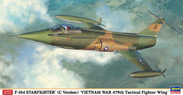 Hasegawa 07533 1/48 F-104 Starfighter (C Version) 'Vietnam War 479th Tactical Fighter Wing'